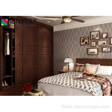 Bespoke Bedroom Wooden House Furniture / Hinged Door Wardro